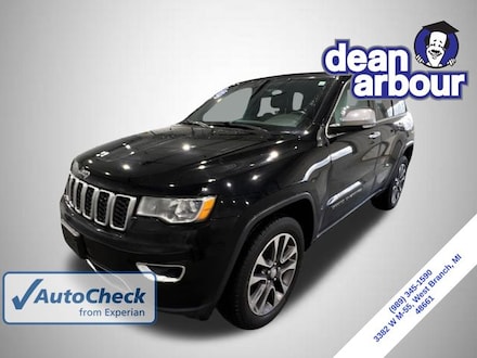 Featured Used 2018 Jeep Grand Cherokee Limited SUV for Sale in West Branch, MI