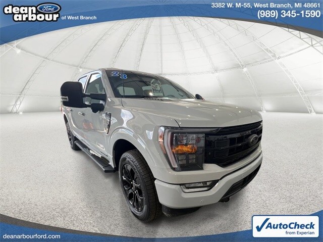 Used 2023 Ford F-150 XLT with VIN 1FTFW1EDXPFA37073 for sale in West Branch, MI