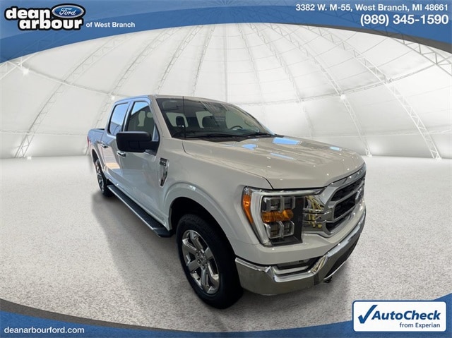 Used 2023 Ford F-150 XLT with VIN 1FTEW1EPXPKF27011 for sale in West Branch, MI