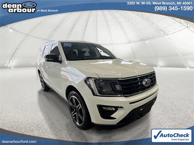 Used 2021 Ford Expedition Limited with VIN 1FMJU2AT6MEA71771 for sale in West Branch, MI