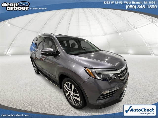 Used 2016 Honda Pilot Elite with VIN 5FNYF6H07GB050169 for sale in West Branch, MI