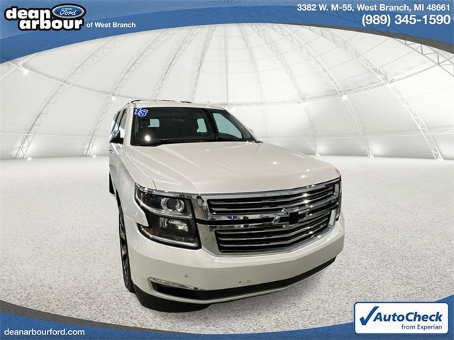 Used 2018 Chevrolet Suburban Premier with VIN 1GNSKJKC9JR120139 for sale in West Branch, MI