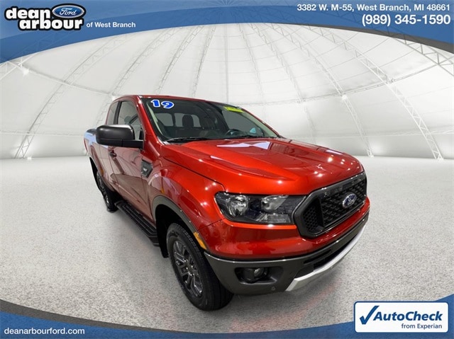 Used 2019 Ford Ranger XLT with VIN 1FTER1FH9KLA34048 for sale in West Branch, MI