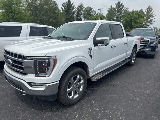 Used 2021 Ford F-150 Lariat with VIN 1FTFW1E58MFC26910 for sale in West Branch, MI