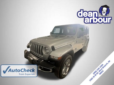 Featured Used 2023 Jeep Wrangler Sahara SUV for Sale in West Branch, MI