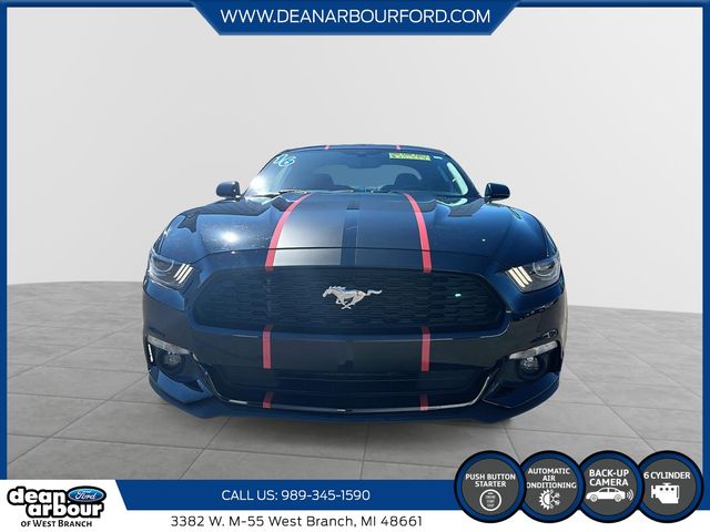 Used 2016 Ford Mustang V6 with VIN 1FA6P8AM0G5260049 for sale in West Branch, MI