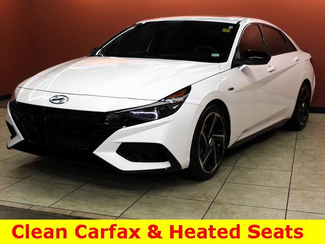 Used 2023 Hyundai Elantra N Line with VIN KMHLR4AF7PU519266 for sale in Ballwin, MO