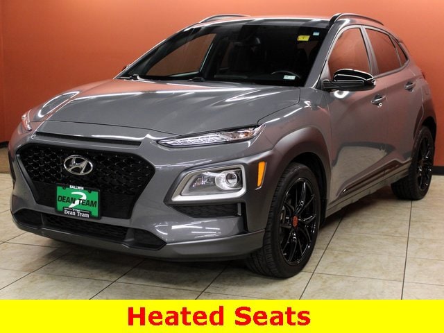 Used 2021 Hyundai Kona NIGHT with VIN KM8K6CA50MU684335 for sale in Ballwin, MO