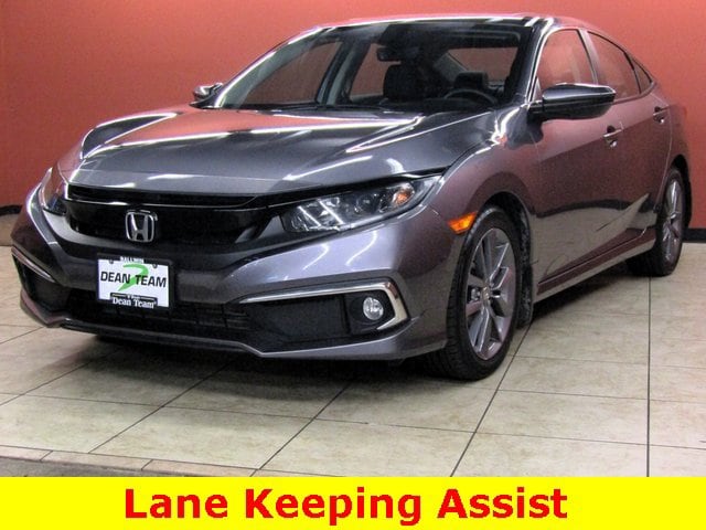 Used 2020 Honda Civic EX-L with VIN 19XFC1F79LE017709 for sale in Ballwin, MO