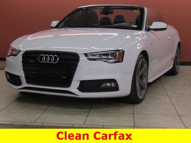 Used 2015 Audi A5 Cabriolet Premium Plus with VIN WAUMFAFH8FN013154 for sale in Ballwin, MO