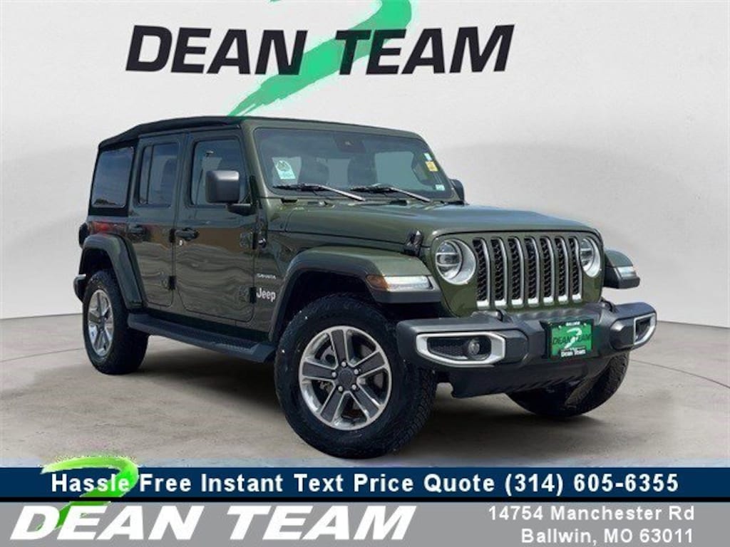 Used 2021 Jeep Wrangler Unlimited Sahara SUV