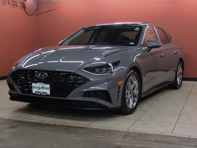 Used 2021 Hyundai Sonata SEL with VIN 5NPEF4JAXMH093394 for sale in Ballwin, MO