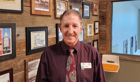 Staff member Andy Miller from 66b2877bc4e7