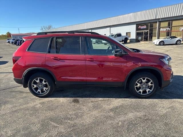 Used 2023 Honda Passport TrailSport with VIN 5FNYF8H69PB013009 for sale in Monroe, WI