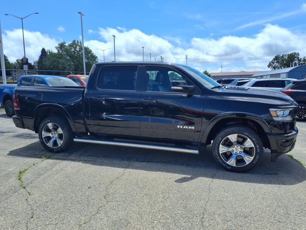 Used 2022 RAM Ram 1500 Pickup Laramie with VIN 1C6SRFJT1NN263724 for sale in Monroe, WI