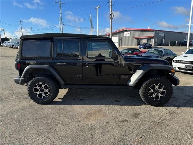 Used 2020 Jeep Wrangler Unlimited Rubicon with VIN 1C4HJXFNXLW210909 for sale in Monroe, WI