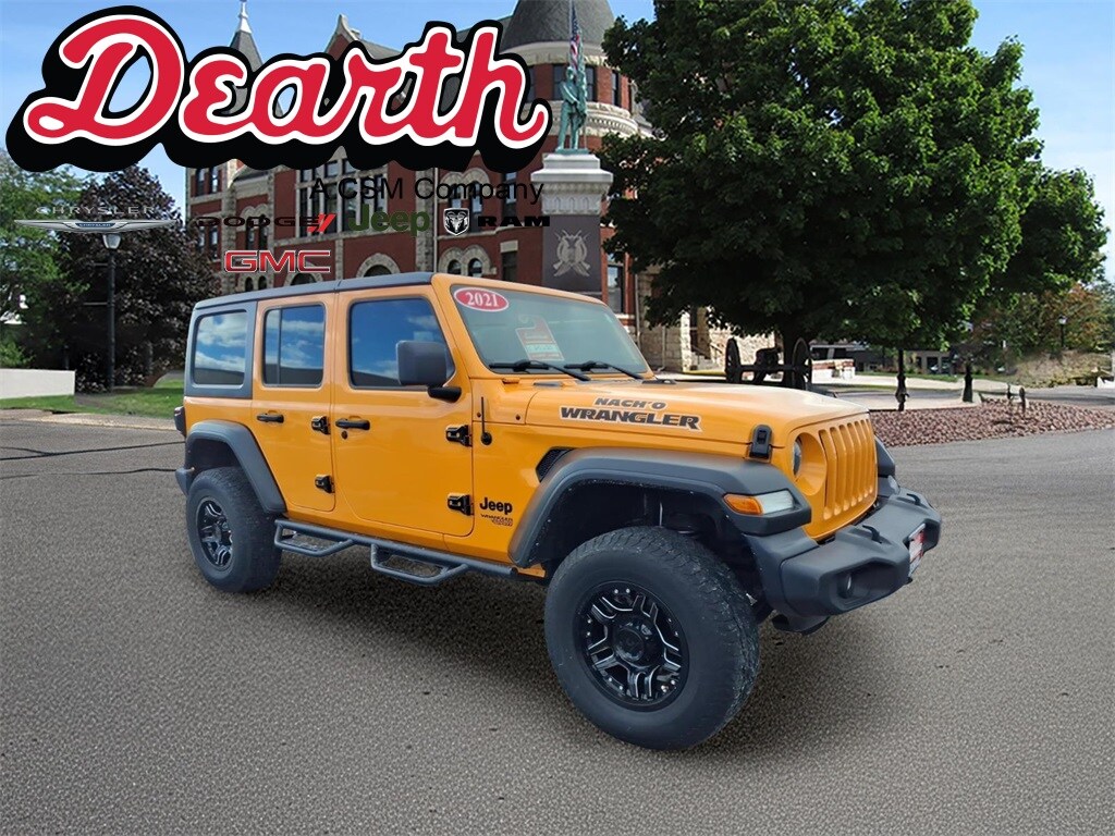 Used 2021 Jeep Wrangler Unlimited Sport SUV