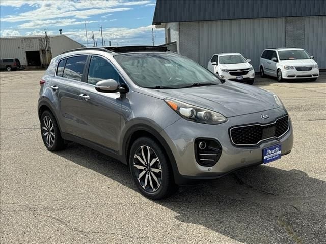 Used 2018 Kia Sportage EX with VIN KNDPNCAC4J7422551 for sale in Monroe, WI