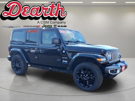 Used 2024 Jeep Wrangler 4xe Sahara SUV for sale in Monroe, WI