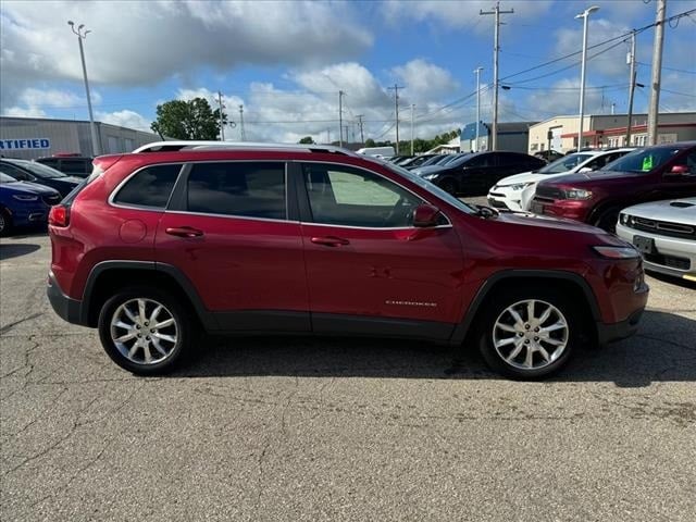 Used 2014 Jeep Cherokee Limited with VIN 1C4PJLDSXEW115296 for sale in Monroe, WI