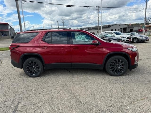 Used 2023 Chevrolet Traverse RS with VIN 1GNEVJKWXPJ129728 for sale in Monroe, WI