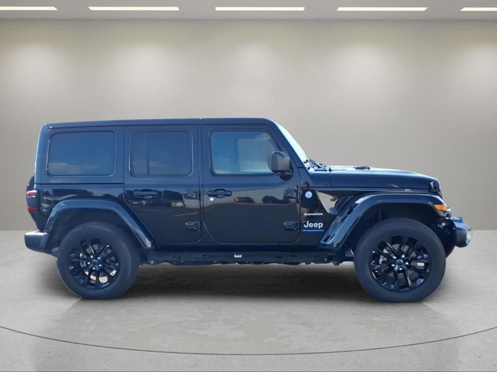 Used 2024 Jeep Wrangler 4xe Sahara 4XE with VIN 1C4RJXP62RW153853 for sale in Monroe, WI