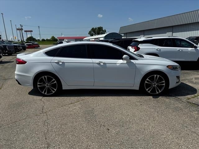 Used 2019 Ford Fusion Titanium with VIN 3FA6P0D9XKR243631 for sale in Monroe, WI