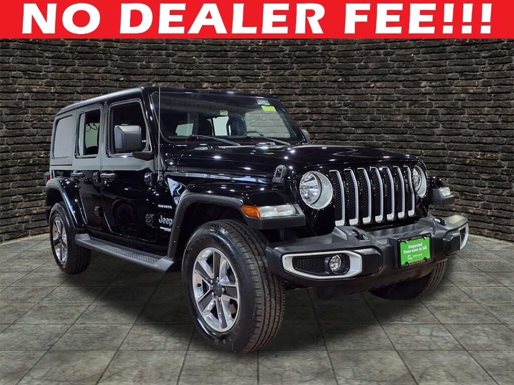 Used 2021 Jeep Wrangler Unlimited Sahara 4x4 Sahara SUV