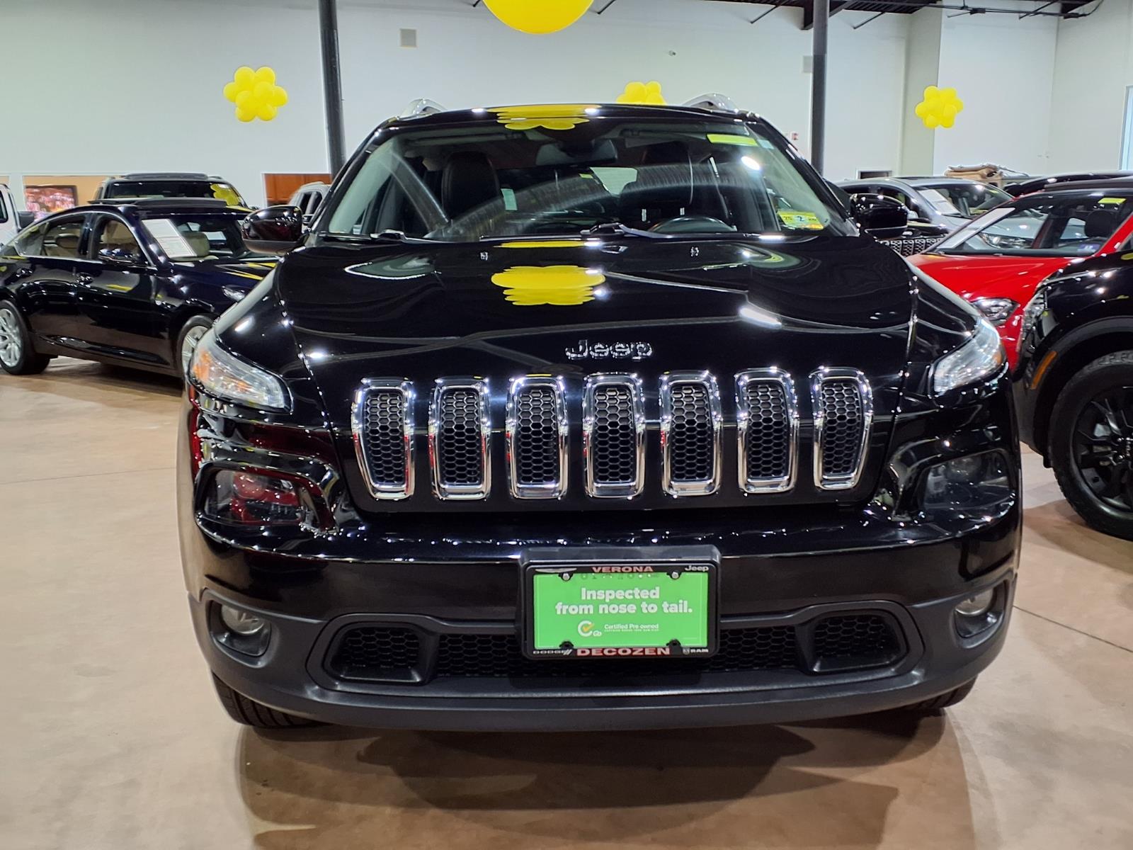 Used 2017 Jeep Cherokee Latitude with VIN 1C4PJMCB6HW575633 for sale in Verona, NJ