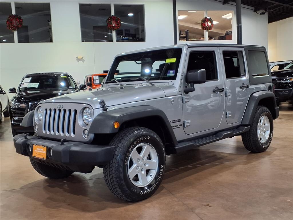 Used 2017 Jeep Wrangler Unlimited Sport 4x4 Sport SUV