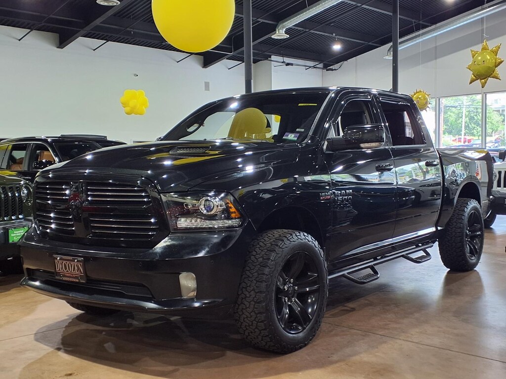 Used 2017 Ram 1500 Sport 4x4 Sport Crew Cab 5.5 ft. SB Pickup