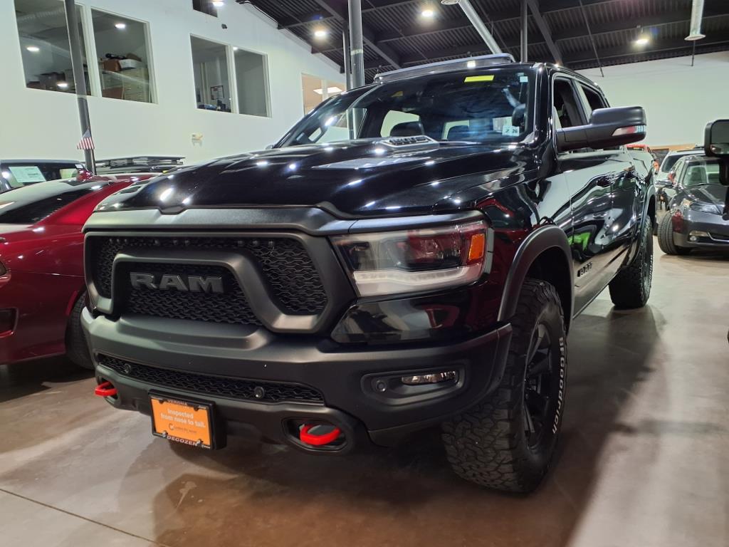 Certified 2021 RAM Ram 1500 Pickup Rebel with VIN 1C6SRFLT3MN578813 for sale in Verona, NJ
