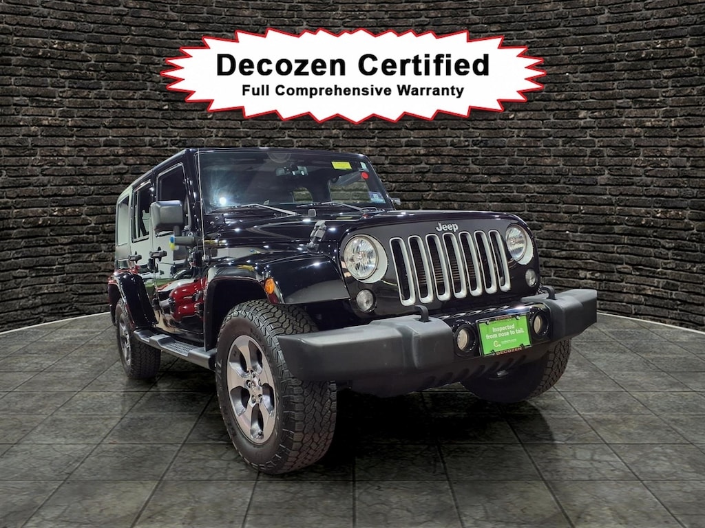 Used 2016 Jeep Wrangler Unlimited Sahara 4x4 Sahara SUV