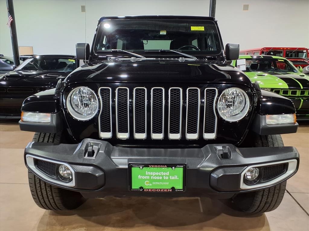 Used 2021 Jeep Wrangler Unlimited Sahara 4x4 Sahara SUV