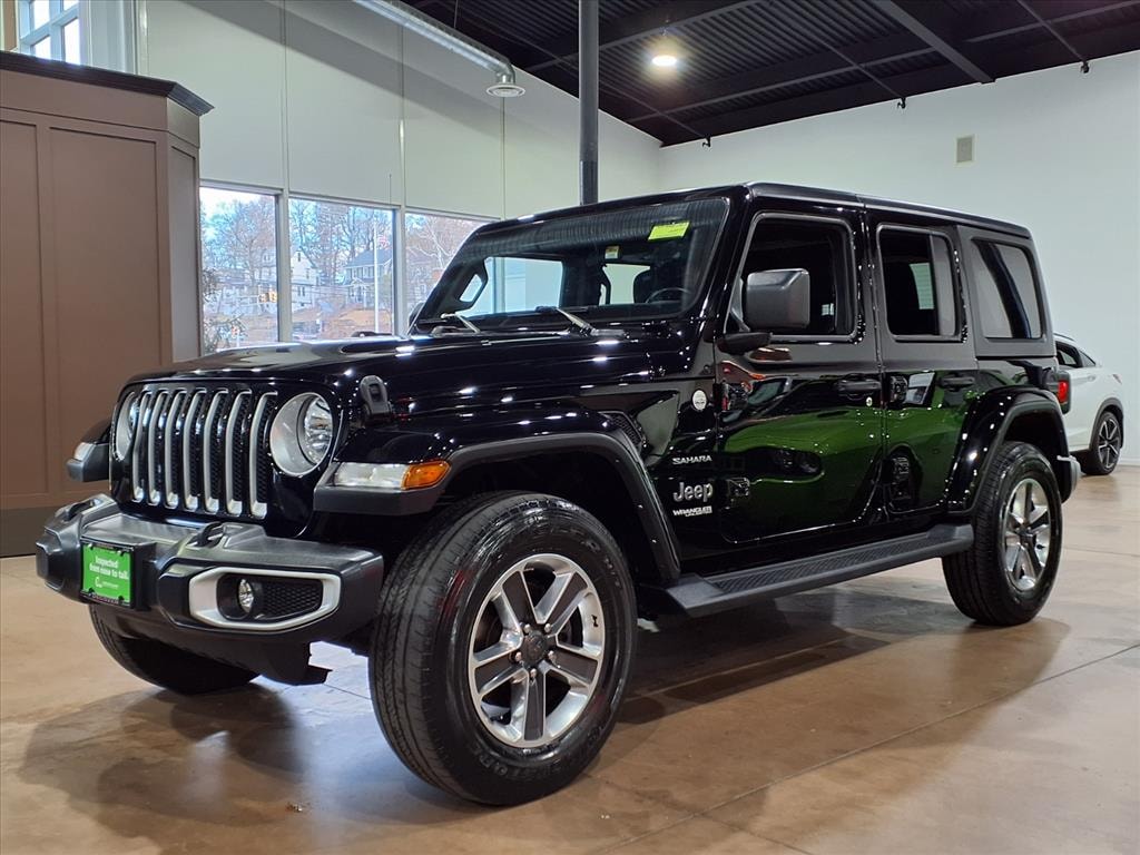 Used 2021 Jeep Wrangler Unlimited Sahara 4x4 Sahara SUV