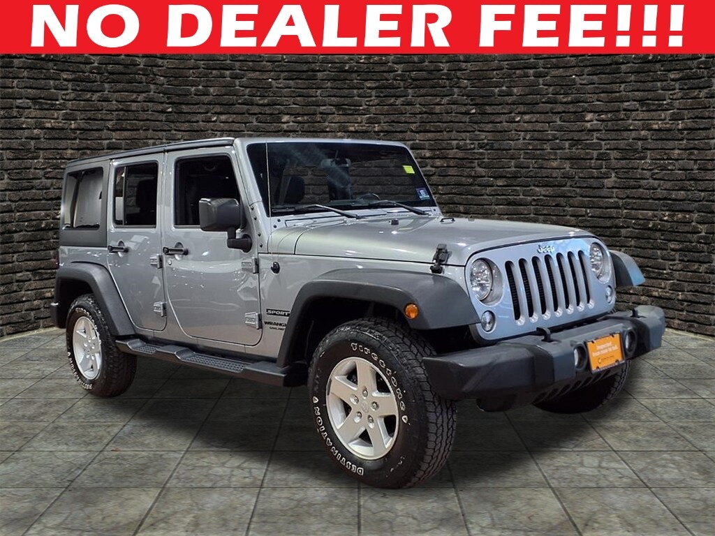 Used 2017 Jeep Wrangler Unlimited Sport 4x4 Sport SUV