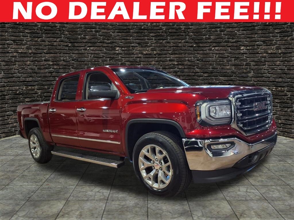 Used 2018 GMC Sierra 1500 SLT 4x4 SLT Crew Cab 5.8 ft. SB