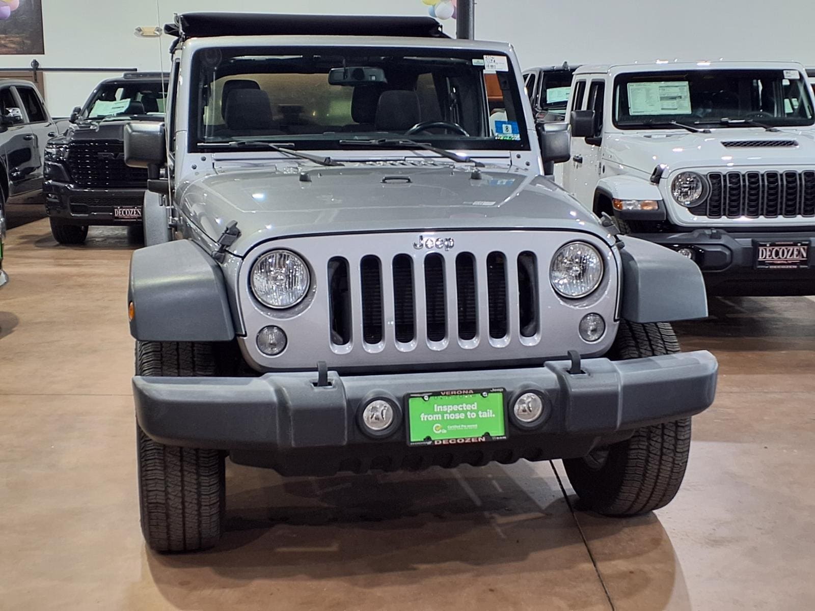 Used 2017 Jeep Wrangler Unlimited Sport S with VIN 1C4HJWDG3HL509584 for sale in Verona, NJ