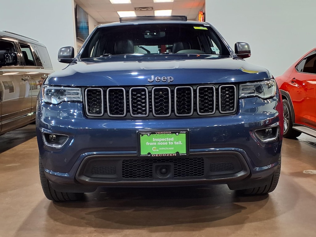 Used 2021 Jeep Grand Cherokee 80th Anniversary Edition 4x4 80th Anniversary Edition SUV
