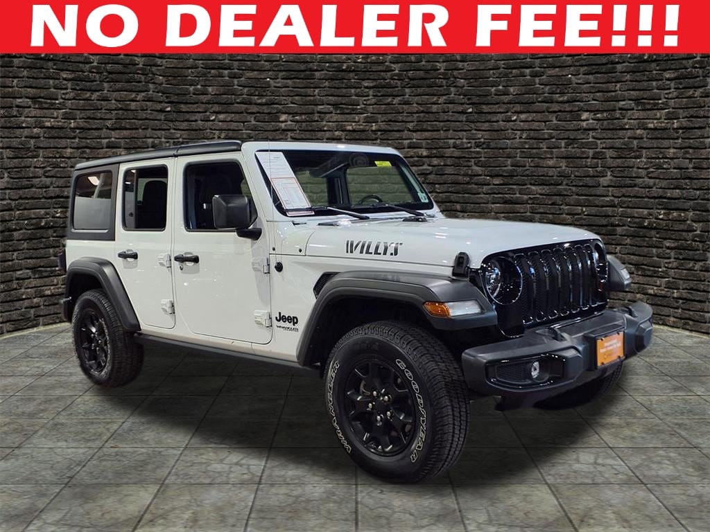 Used 2021 Jeep Wrangler Unlimited Willys 4x4 Willys SUV