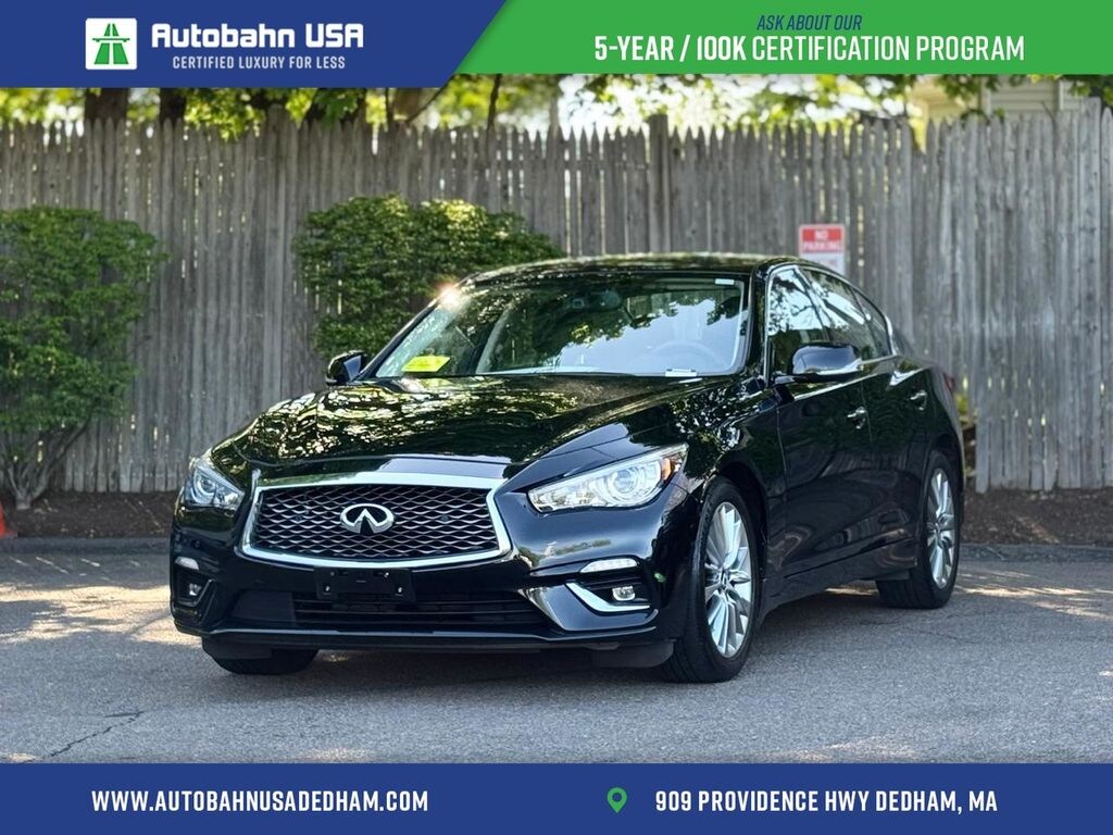 Used 2023 INFINITI Q50 Luxe Sedan
