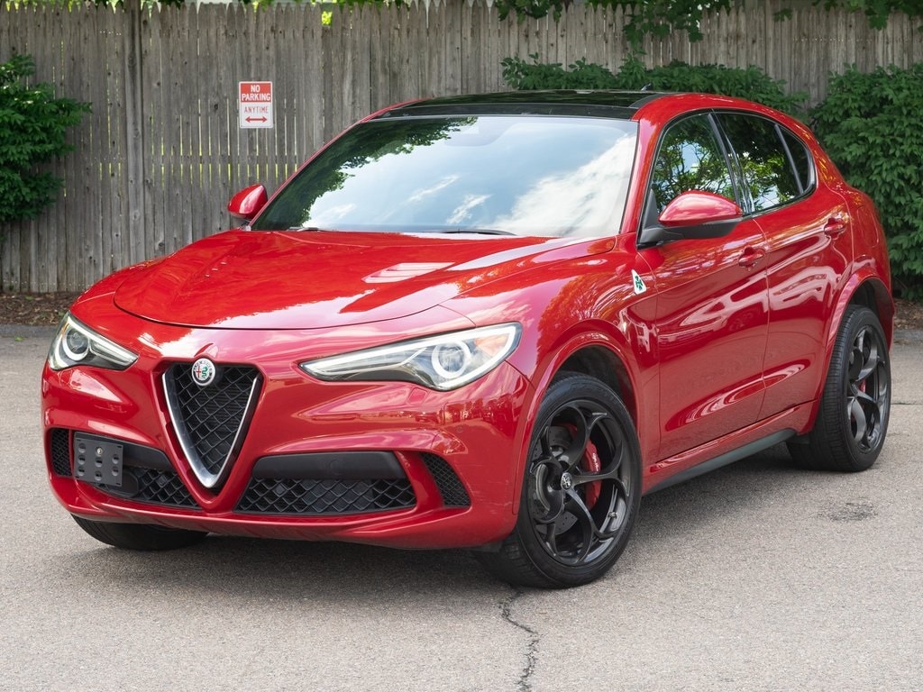 Used 2018 Alfa Romeo Stelvio Quadrifoglio with VIN ZASFAKEV5J7C12254 for sale in Newton, MA