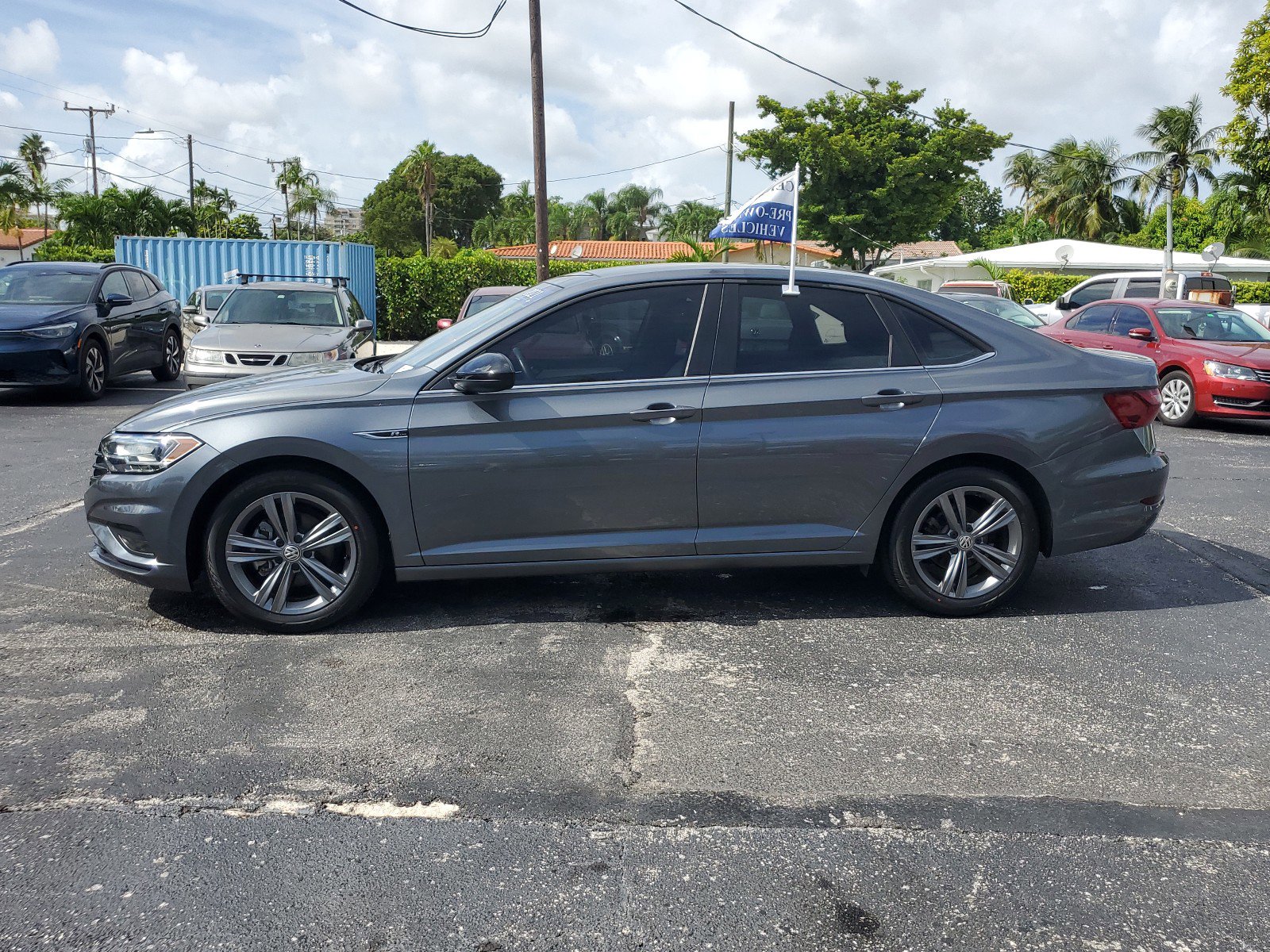 Used 2021 Volkswagen Jetta R-Line with VIN 3VWC57BUXMM052582 for sale in Miami, FL