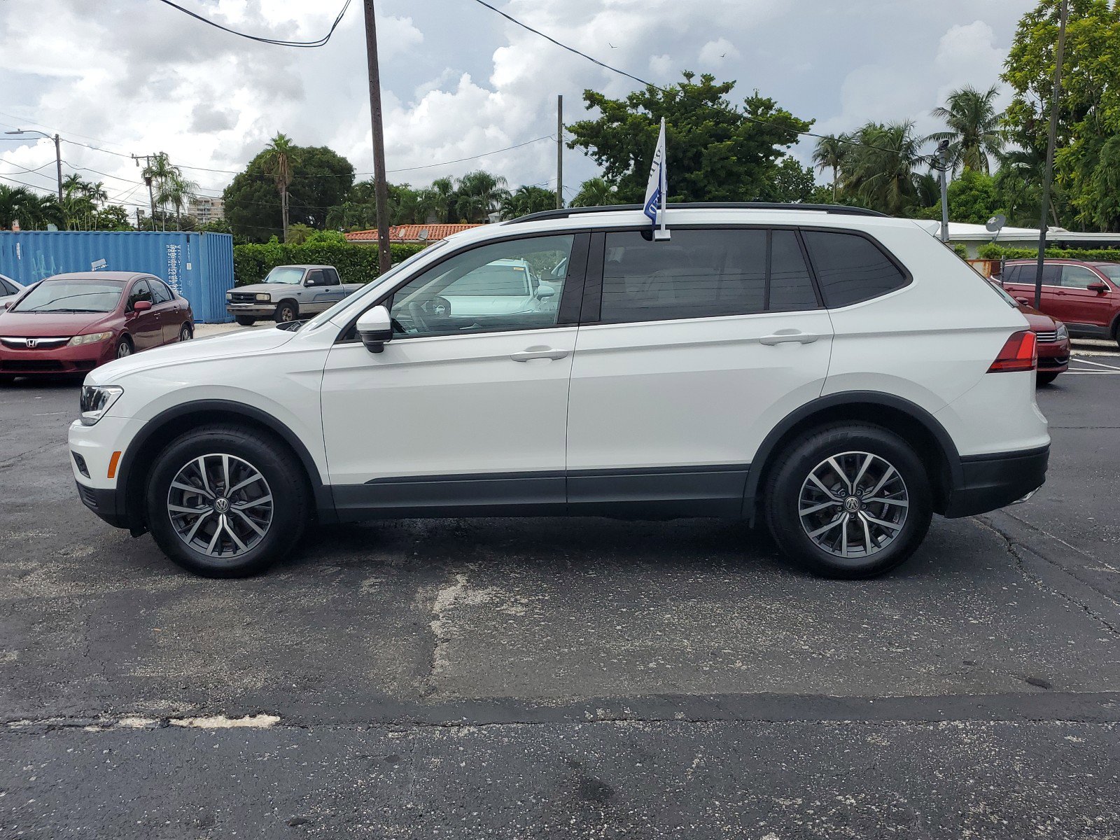 Used 2021 Volkswagen Tiguan S with VIN 3VV1B7AX6MM124345 for sale in Miami, FL