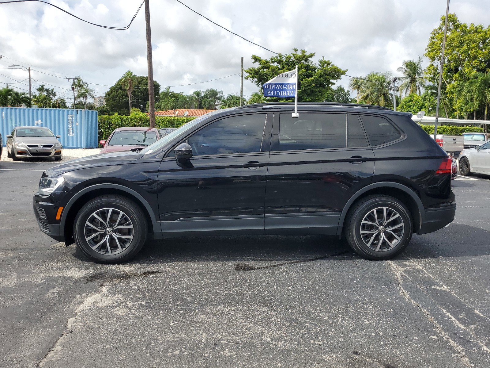 Used 2021 Volkswagen Tiguan S with VIN 3VV1B7AX7MM044536 for sale in Miami, FL