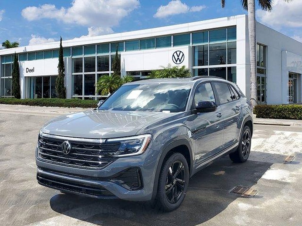 New 2026 Volkswagen Atlas Cross Sport 2.0T SEL R-Line Black SUV