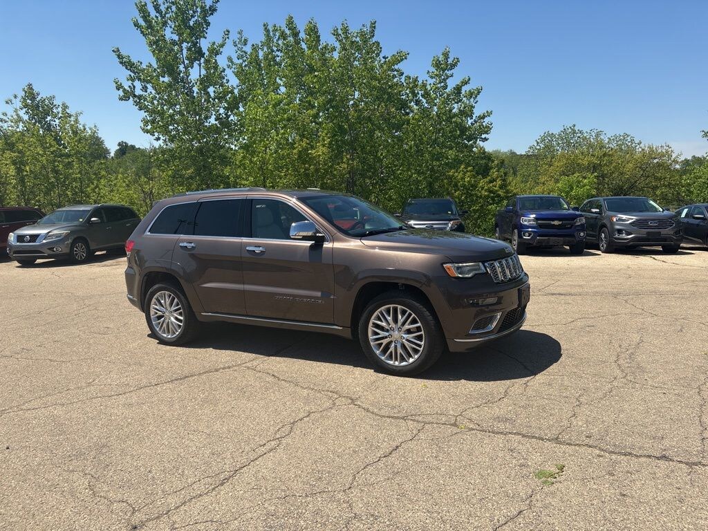 Used 2017 Jeep Grand Cherokee Summit 4x4 SUV