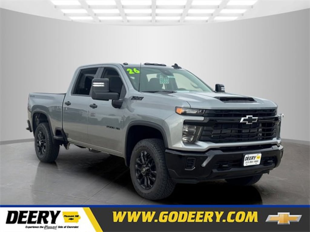 New 2026 Chevrolet Silverado 2500 HD Custom Truck