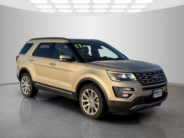 Used 2017 Ford Explorer Limited with VIN 1FM5K8FH8HGB52800 for sale in Pleasant Hill, IA