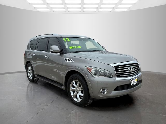 Used 2012 INFINITI QX 56 with VIN JN8AZ2NC7C9316301 for sale in Pleasant Hill, IA